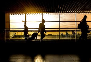 security for arriving at the airport