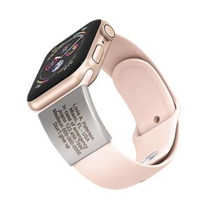 A smart watch with an ID tag